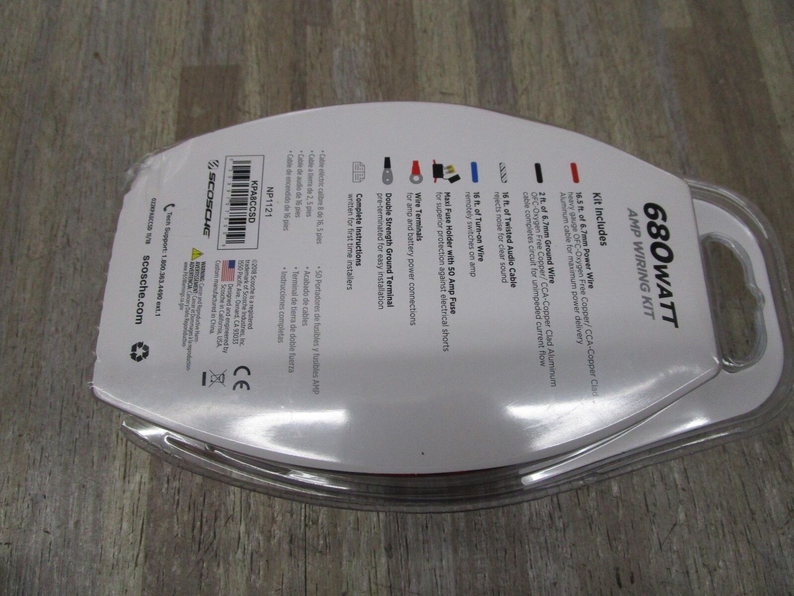 Scosche 680 Watt Max 2 Channel Car Stereo Amplifier Wiring Install Kit new eBay