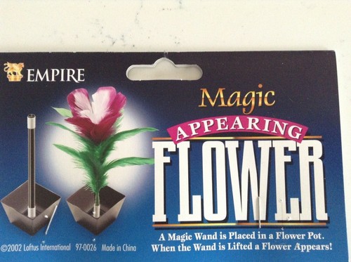 Magic Trick Flower from wand New