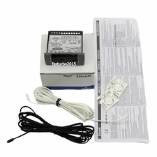 Dixell XR06CX-5N0C1 Temperature Thermostat Controller for Freezer 2 Probes Gray