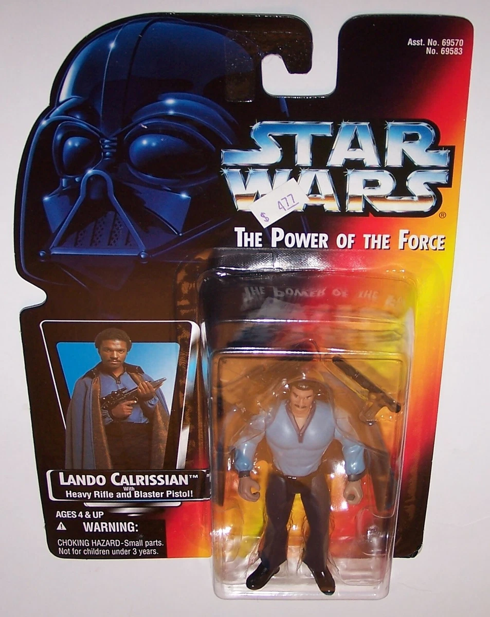 Vintage 1995 Star Wars Power Of The Force Lando Calrissian Action