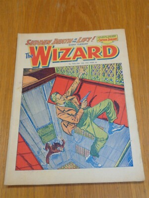 WIZARD #1878 10TH FEBRUARY 1962 DC THOMSON BRITISH WEEKLY _