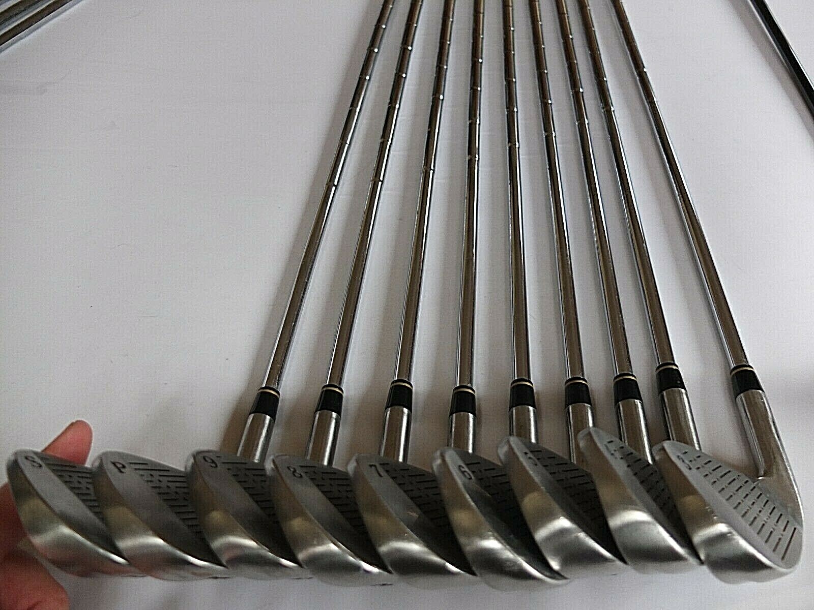 Keno Excel Golf Clubs Right Handed 1/3/5 Wood Putter and 3 S/W Irons eBay