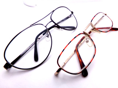 2 styles Men Reading Glasses Retro vintage metal readers Power +1.50