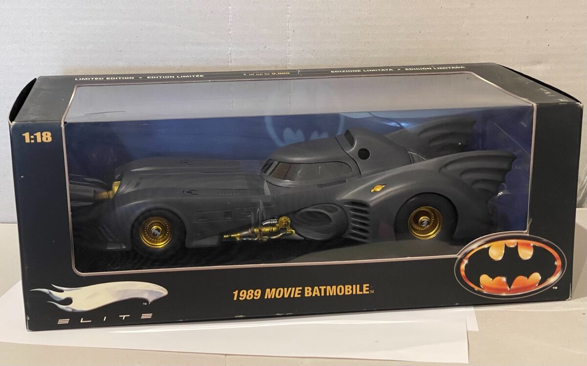Hot Wheels Elite BATMAN 1989 Movie Batmobile. Ltd.Edition 1 Hot Wheels Elite BATMAN 1989 Movie Batmobile. Ltd.Edition 1