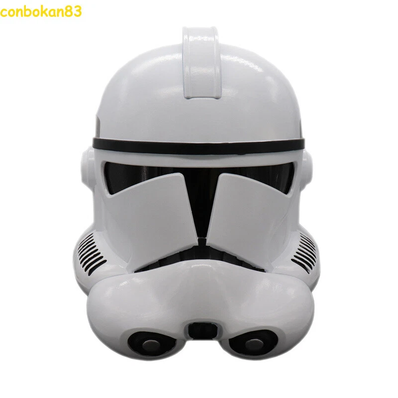 Star Wars:The Clone Wars Clone Trooper Helmet Mask Movie Cosplay Props Gifts - Image 2 of 3