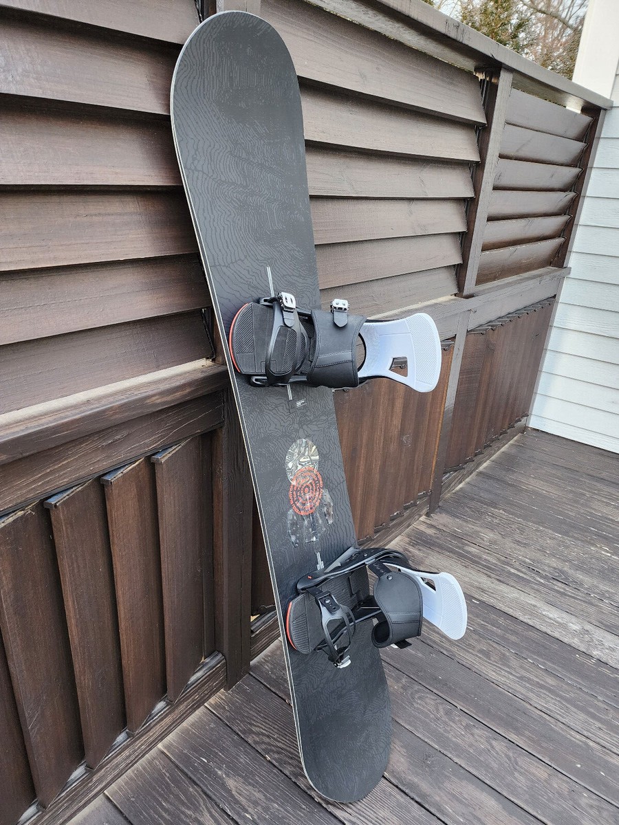 Burton Ripcord 158W cm Snowboard with Large Freestyle Bindings 2022 NO SHIPPING