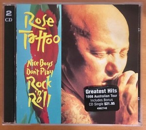 Rose Tattoo Nice Boys Don T Play Rock N Roll Greatest Hits Rare 2cd Tour Edition 724349627406 Ebay