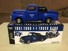 NEW Ertl 1951 Ford F-1 WIX FILTERS Pickup Truck 1/25 Diecast Bank