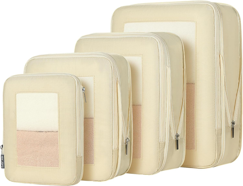 Ultralight Compression Packing Cubes Travel for Suitcases ，Compressible Mesh Pac - Picture 8 of 12