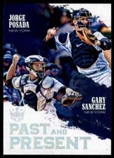 2018 DIAMOND KING PAST AND PRESENT JORGE POSADA GARY SANCHEZ #PP15 INSERT