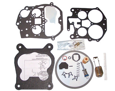 Rochester Quadrajet Carburetor Rebuild Kit Float Filter 85 - 86 Chevy 6 & 8 cyl