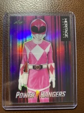 2024 Leaf National Convention Exclusive Promo Power Rangers Pink #6 419/500