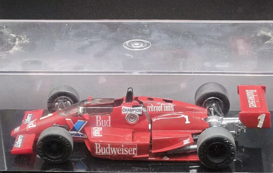 Bobby Rahal 1987 Budweiser #1 Indy Car Champion 1/24 modelo personalizado Foto 3 de 4