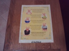 Wade Nat West Piggy money boxes original scarce vintage  advertisement