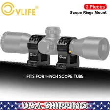 Scope Rings High Profile Rifle Scope Mount 1 inch Ring for 20mm Picatinny Rail
