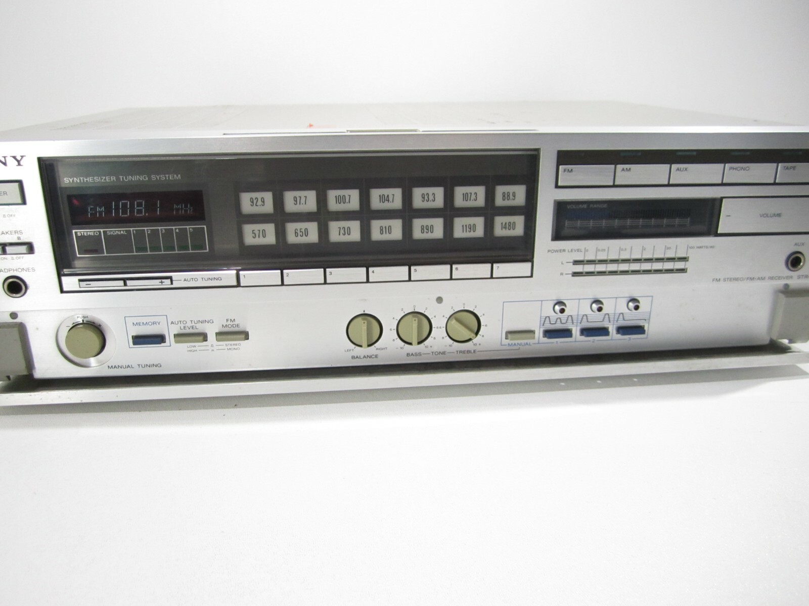 Parts or Repair Sony Legato Linear STRS5 Stereo Receiver TG eBay