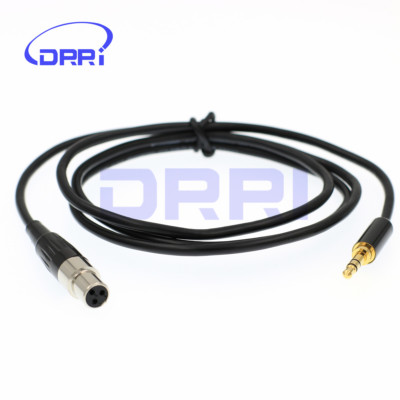 TA3F 3Pin Mini-XLR to 3.5mm TRS Pro Lapel Mic Cable for Sennheiser