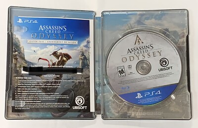 Assassin's Creed Odyssey Steelbook PS4 Complete | eBay