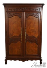 67390: CENTURY Large French Style Bedroom Armoire	