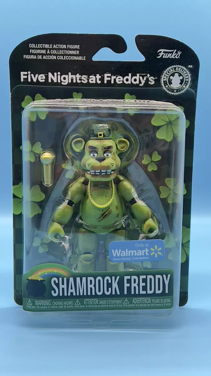  Funko Pop! Five Nights at Freddy's - Shamrock Freddy (Walmart  Exclusive) : Toys & Games