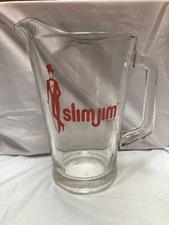 Slim Jim beer pitcher Vintage Retro