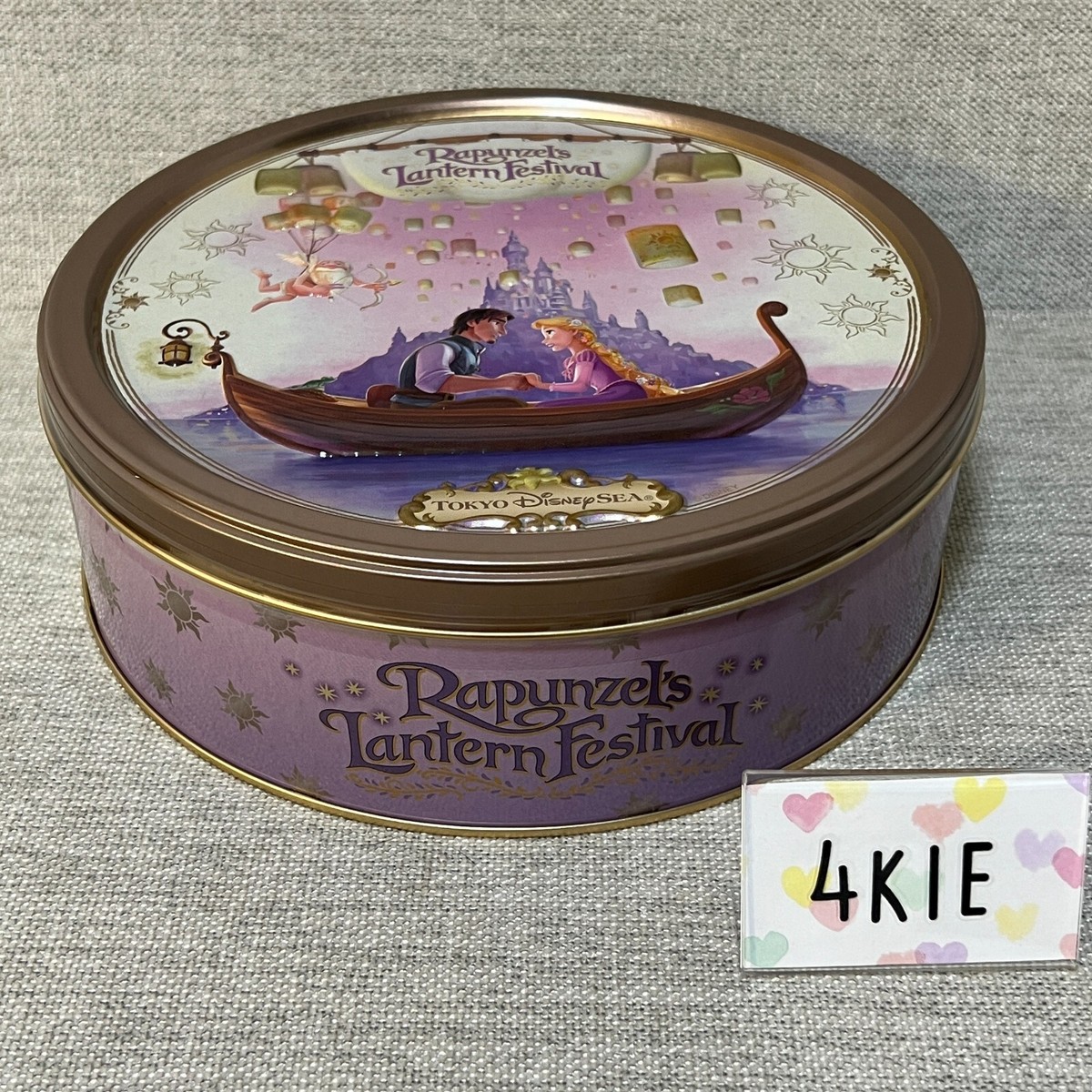 Tokyo Disney Resort 2024 TDS Fantasy Springs Rapunzel Cookie Can
