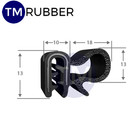 <!--F#f_0-->Pinchweld rubber trim edge large door side bubble seal lip PW017 sold per metre<!--F/-->