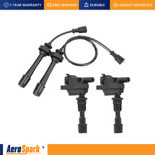 2 Ignition Coils Wires For Mazda Protege 2001-2003 Protege5 2002-2003 2.0l L4 2 Ignition Coils Wires For Mazda Protege 2001-2003 Protege5 2002-2003 2.0l L4