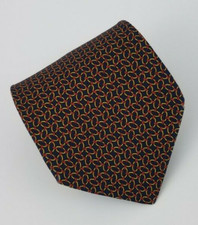 Brooks Brothers Makers Silk Tie Multi Color Geometric Men 57 x 3.5/8