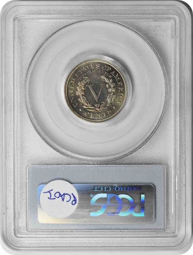 1883 Liberty Nickel With Cents MS66 PCGS (CAC) - Picture 2 of 4
