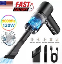 120W Handheld Cordless Vacuum Cleaner Small Mini Portable Car Auto Home Wireless