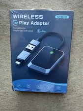 Wireless Carplay Adapter, Converts Wired to Wireless carplay Adapter for iPhone