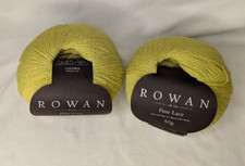 Rowan Fine Lace suri alpaca/fine merino 2 Balls 959 Pear Green
