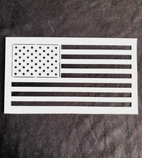 American Flag Reusable Stencil