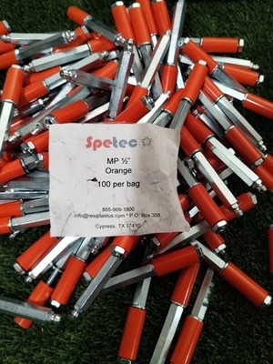 100-Pack Spetec MP 1/2'' Orange