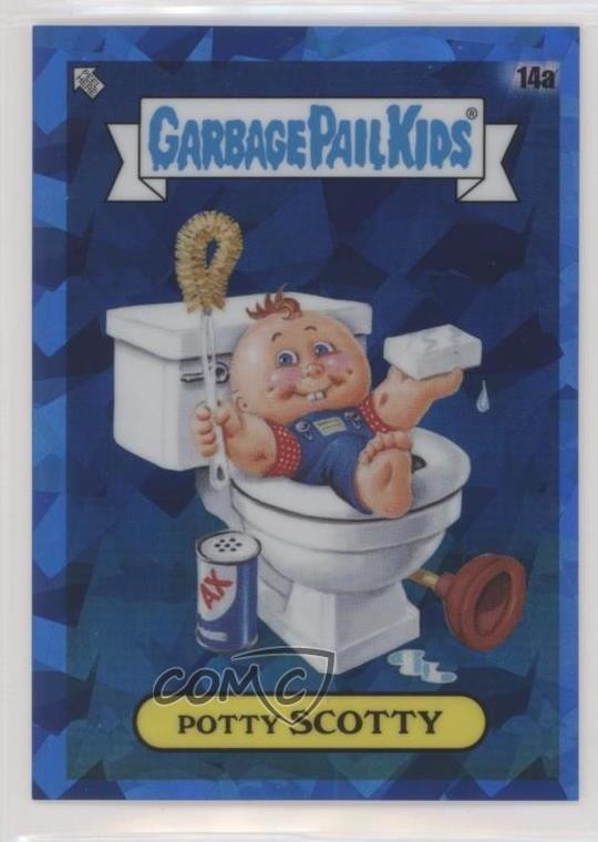 2020 Topps Garbage Pail Kids Sapphire Potty Scotty #14a 1y9