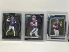 JJ MCCARTHY 2024 Panini Prizm, Select, Optic Football Base Lot Of 3 Rookie Cards