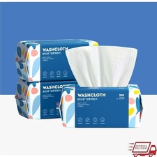 Double Sided Cotton Tissue Wipes Makeup Remover Facial Cleaning 300 Sheets New