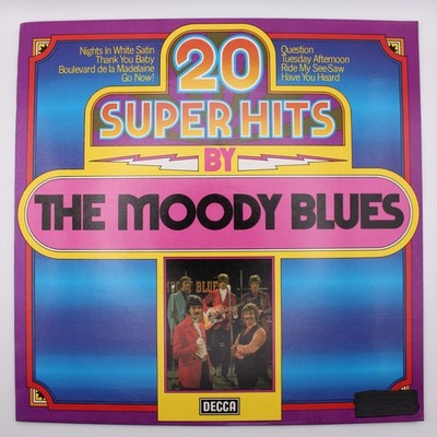 The Moody Blues  20 Super-Hits   6.24237   Vinyl LP   Rock   1980   EX