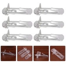 30 Pcs Kitchen Cabinet Shelf Clip Shelf Bracket Pegs Locking Cabinet Shelf Clips