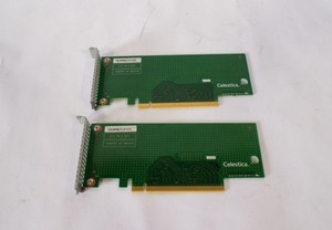 *Lot of 2* Celestica 31P1860 FRU 31P1861 PCIe Expansion Cards  (B4466)