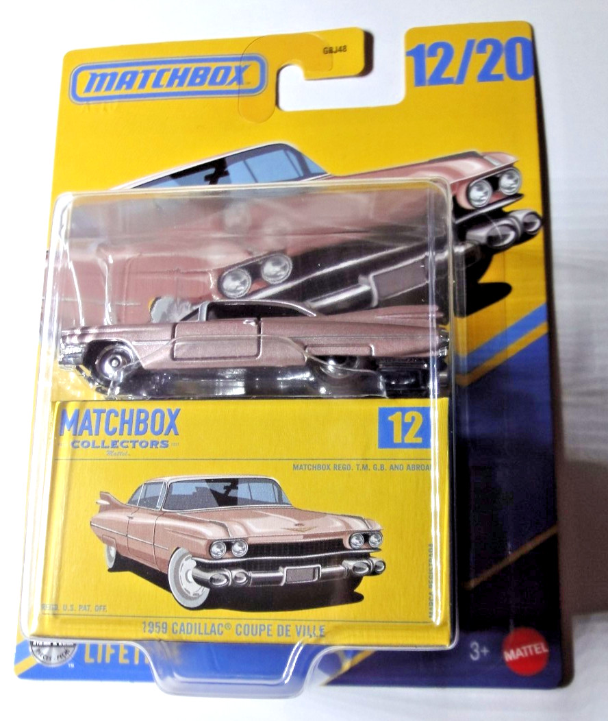 Matchbox - 1959 Cadillac Coupe De Ville - 12/20 - Collector Series 2025 JCL29
