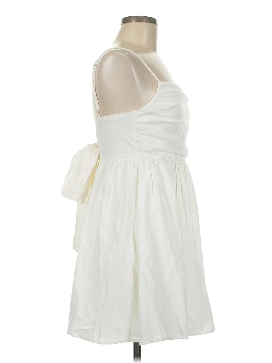Hello Molly Women Ivory Cocktail Dress 8 View 3