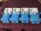 4 VINTAGE 1960s 1970s Mini Tonka Beach Buggy Pressed Steel  JEEP 6.5” ALL BLUE