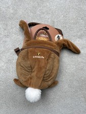 Little Life Bunny Backpack with Reins Rabbit Bag Toddler Pompom Tail 
