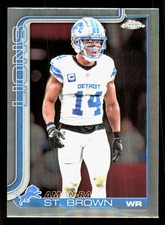 Amon-Ra St. Brown 2025 Topps Chrome Base #98