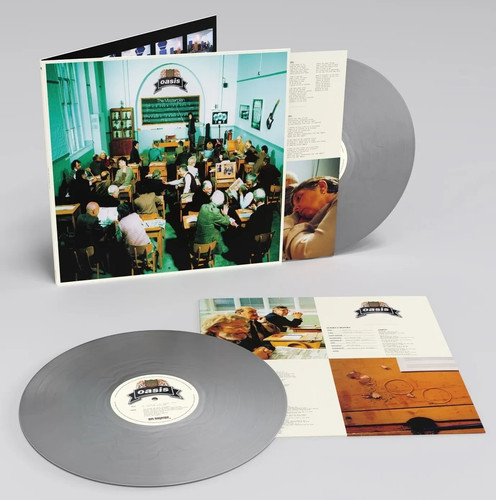 OASIS LP x 2 The Masterplan SILVER VINYL 25th Anniversary Limited Edn. SEALED - Picture 1 of 11