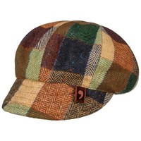 Alfonso Deste Salveno Wool Check BallonmüTze SchirmmüTze SchildmüTze