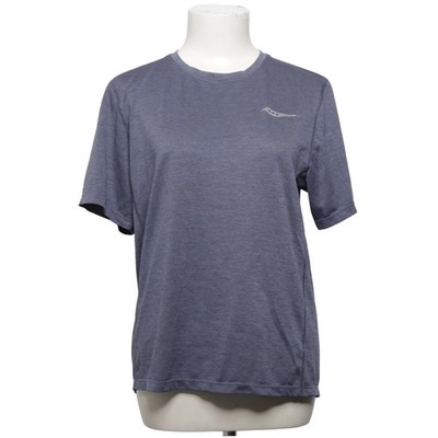 Saucony, Trainingsshirt, Größe: M, Blau, Einfarbig, Damen #lQI