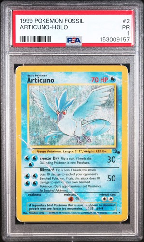 Articuno (Unlimited) graded PSA 1 for sale on eBay